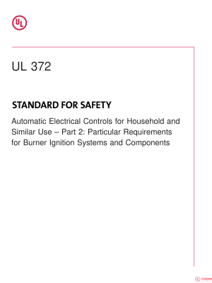 UL 372 PDF UL 372 PDF